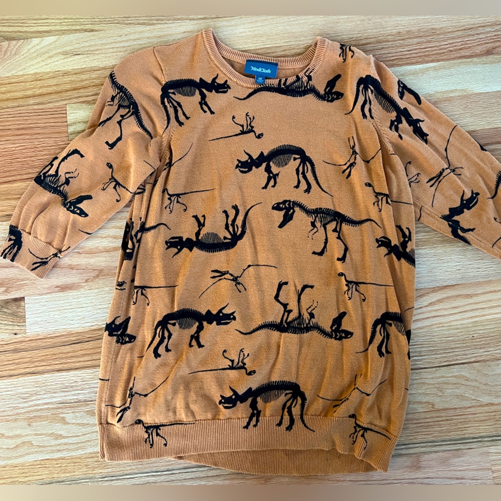 ModCloth Dinosaur Sweater